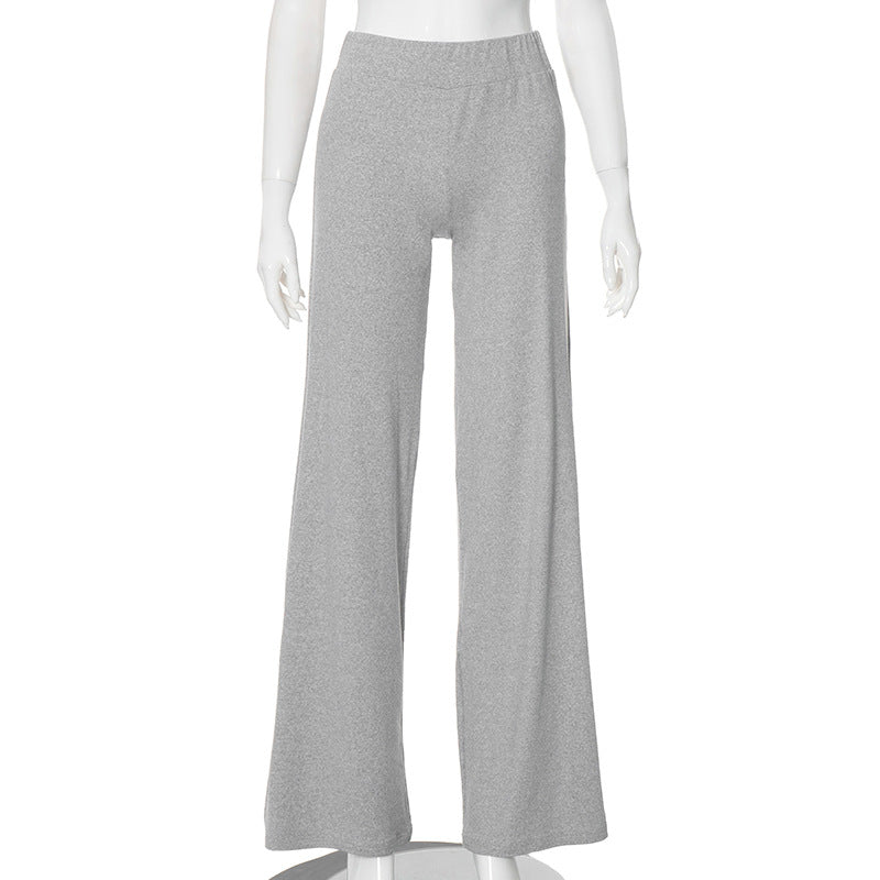 Women Fashion Casual Star Print Slim Fit Pants