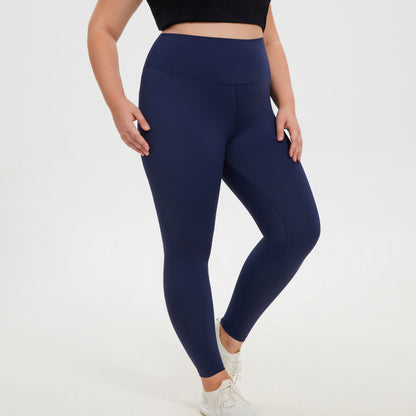 Women Fashion Casual Plus Size High Waist Tight Hip Yoga Pants