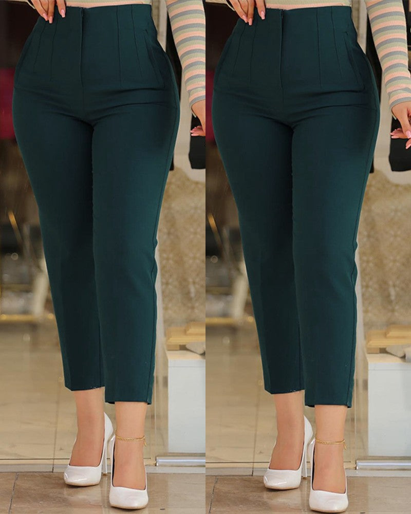 Women Fashion Elegant Casual Pants