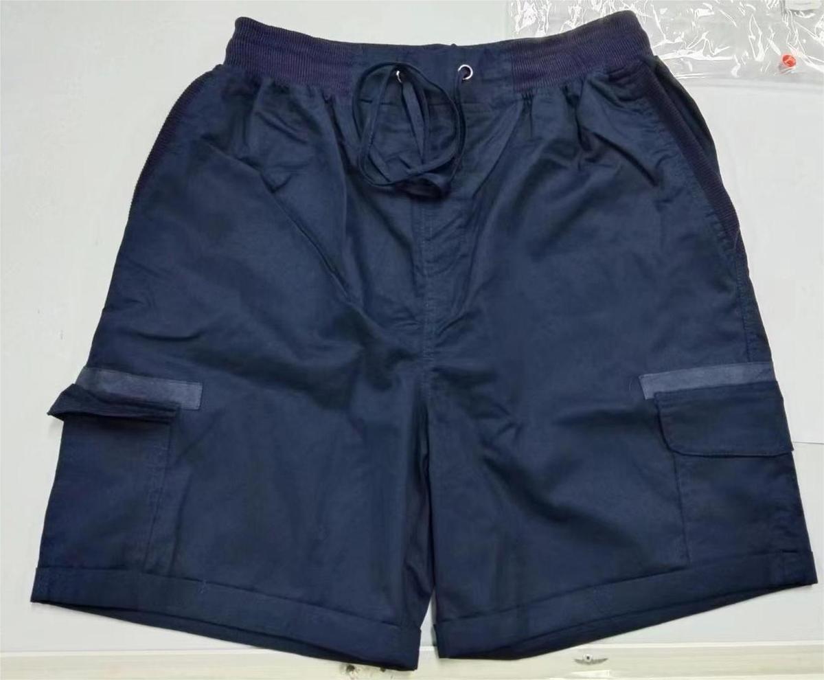 Women Fashion Casual Solid Color Cotton And Linen High Waist Drawstring Shorts