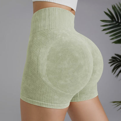 Pantalones de yoga deportivos, transpirables, de secado rápido y ajustados, de cintura alta, a la moda para mujer