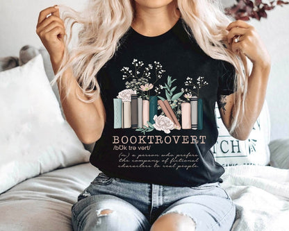 Camiseta de manga corta con cuello redondo y estampado floral informal para mujer