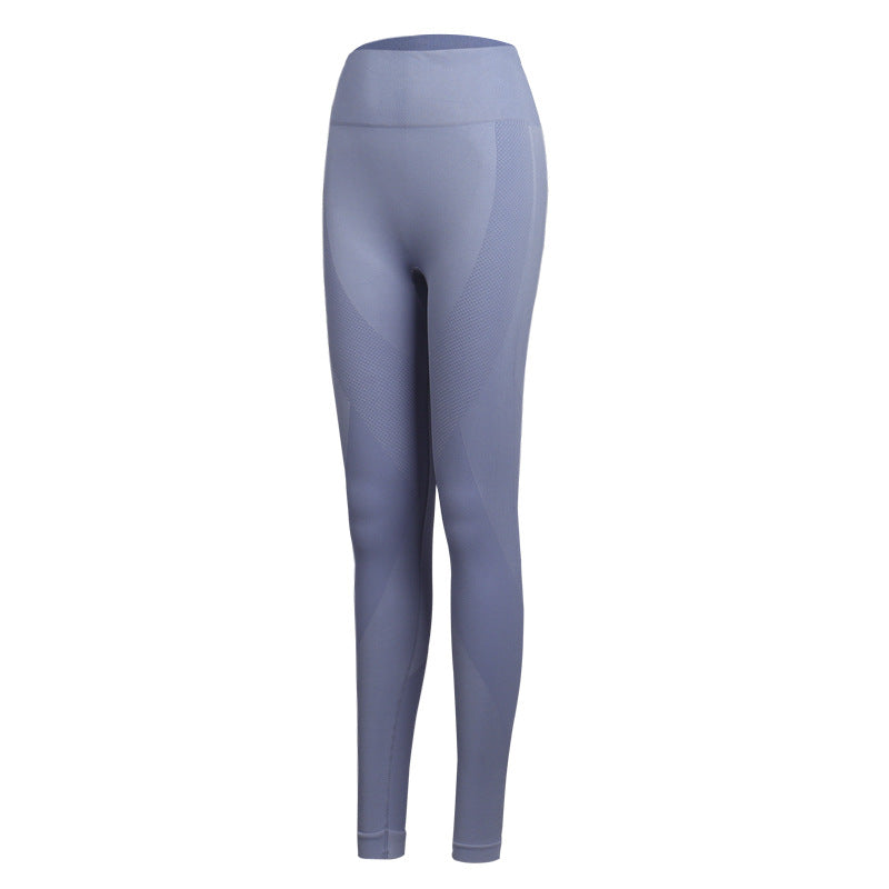 Pantalones deportivos ajustados de cintura alta para mujer, informales, de secado rápido y ajustados, de nueve minutos