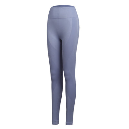 Pantalones deportivos ajustados de cintura alta para mujer, informales, de secado rápido y ajustados, de nueve minutos