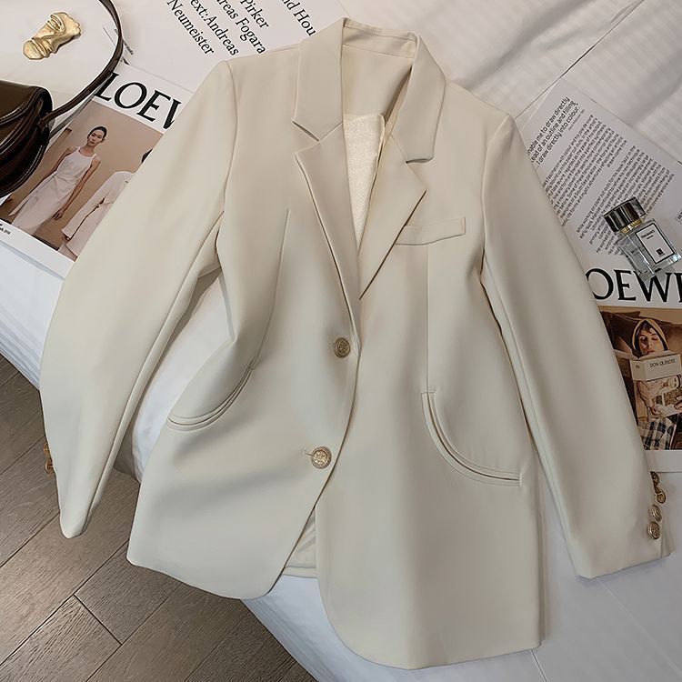 Women'S Casual Solid Color Lapel Blazers