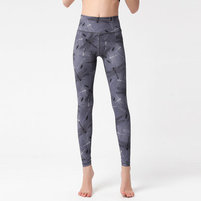 Women Casual High Waist Quick Dry Sports Yoga Leggings