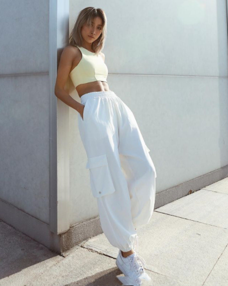 Women'S Casual Loose Comfortable Fitness Jogger Pants