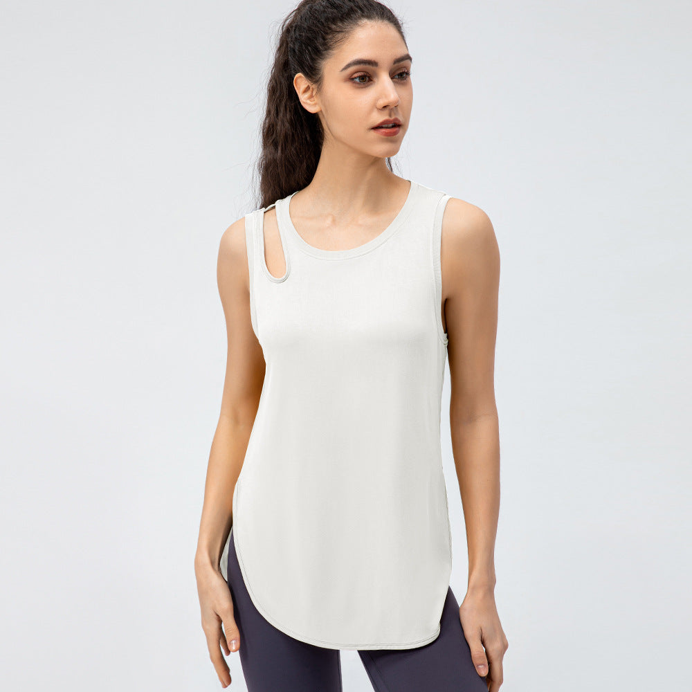 Women'S Loose Casual Quick Dry Breathable Yoga Sports Vest
