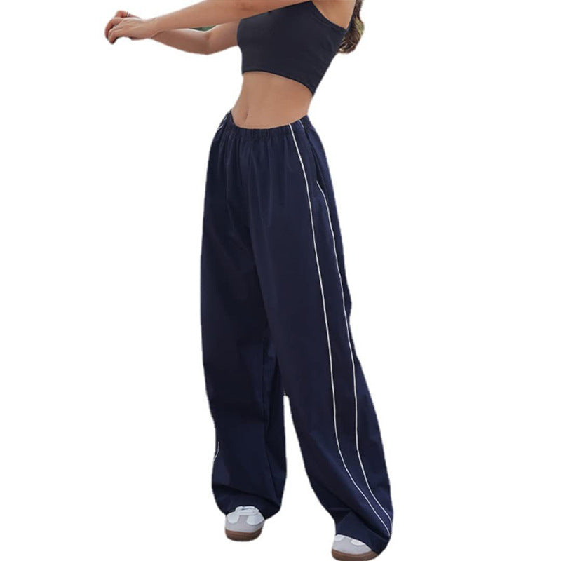 Women Fashion Casual Loose Wide Leg Pants