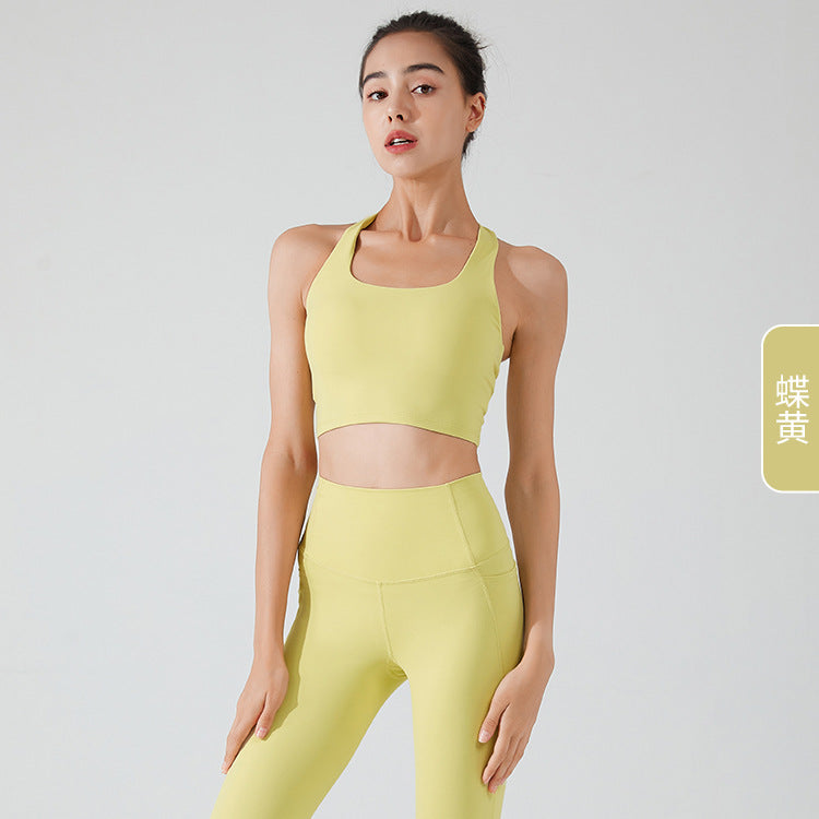 Chaleco deportivo informal holgado de color liso con cuello halter, sin espalda y sin mangas para mujer