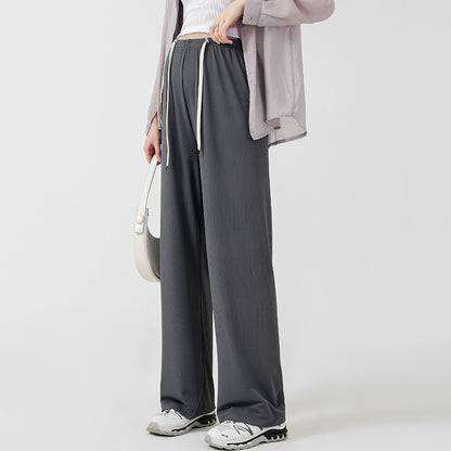 Pregnant Women Fashion Casual Loose Drawstring Pants