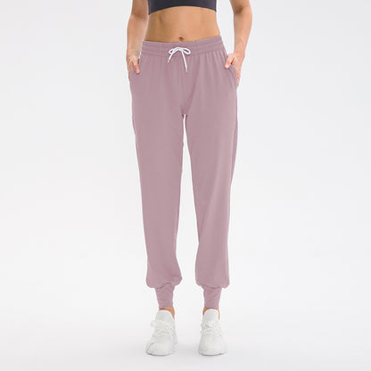 Women'S Loose Casual Drawstring Elastic Running Sports Pants