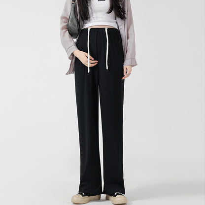 Pregnant Women Fashion Casual Loose Drawstring Pants