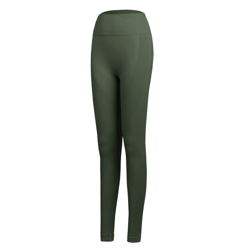 Pantalones deportivos ajustados de cintura alta para mujer, informales, de secado rápido y ajustados, de nueve minutos