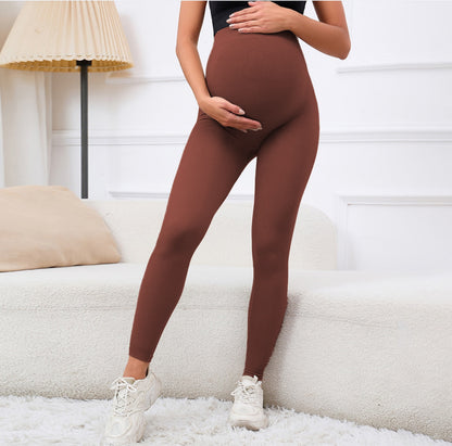 Pregnant Fashion Casual High Waist High Elastic Quick-Drying Hygroscopic Yoga Leggings
