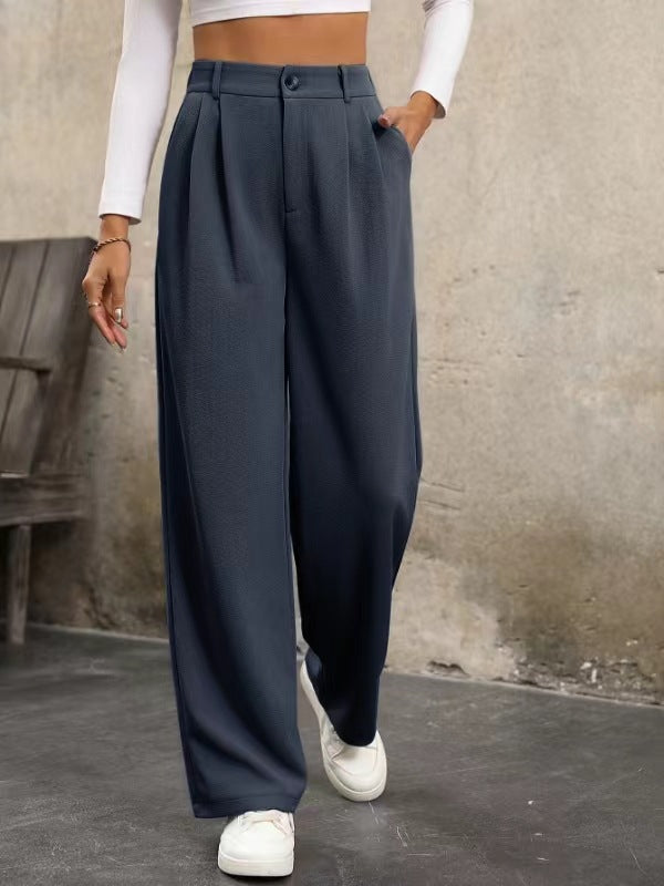 Women Casual High Waist Loose Pants