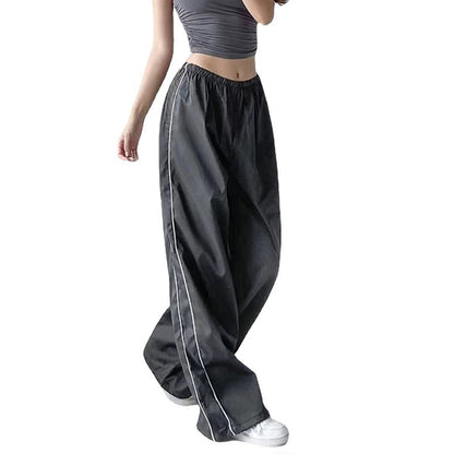 Women Fashion Casual Loose Wide Leg Pants