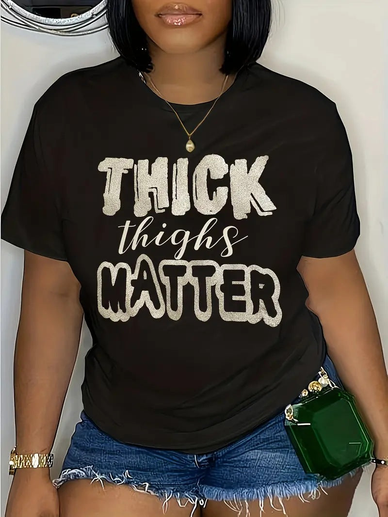 Camiseta informal de manga corta con estampado de dibujos animados para mujer