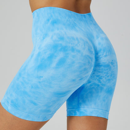 Pantalones de yoga deportivos ajustados de cintura alta y elásticos informales a la moda para mujer