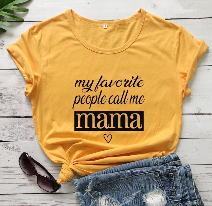 Camiseta informal de cuello redondo y manga corta para mujer con estampado de letras y eslogan