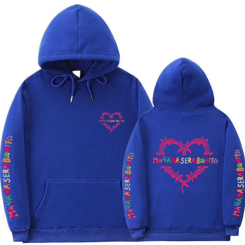 Sudadera con capucha informal con estampado de letras para mujer