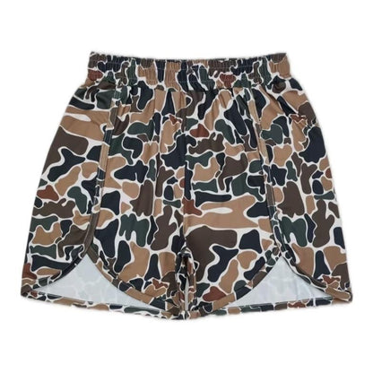 Women Fashion Casual Digital Printing Camouflage Shorts