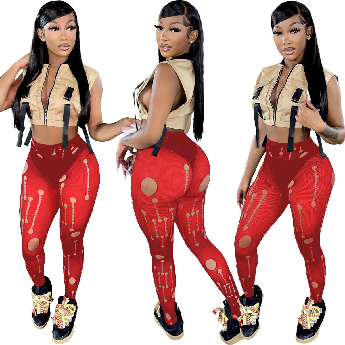 Als286 Pantimedias casuales, sexys, de moda, para primavera y verano, en 5 colores