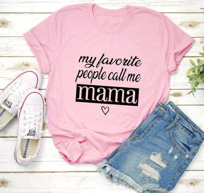 Camiseta informal de cuello redondo y manga corta para mujer con estampado de letras y eslogan