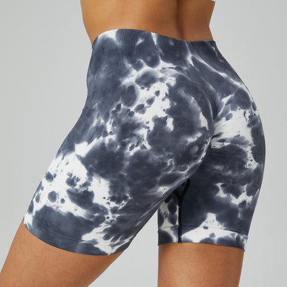 Pantalones de yoga deportivos ajustados de cintura alta y elásticos informales a la moda para mujer