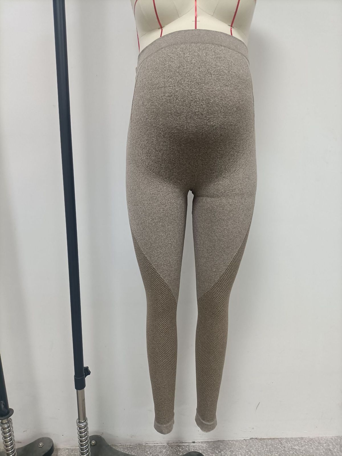 Pregnant Women Casual Solid Color Seamless Sports Yoga Pants