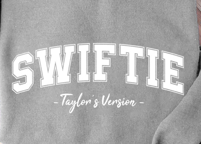 Sudadera informal de cuello redondo con estampado de letras para mujer