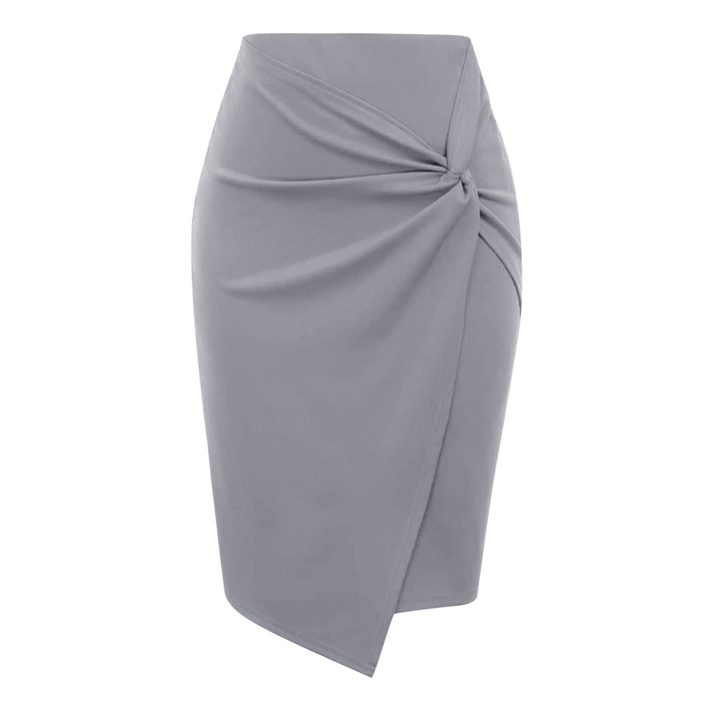 Women Printed Casual Hip Midi Skirt