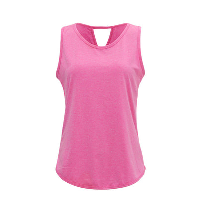 Chaleco deportivo de yoga transpirable e informal para mujer