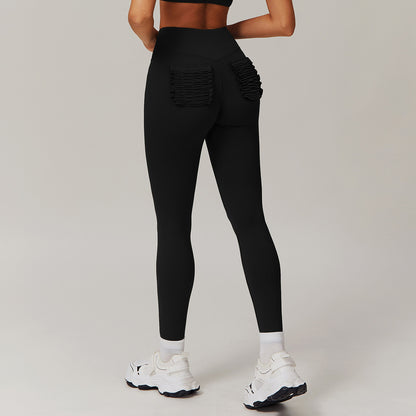 Women Fashion Casual High Waist Fitness Wide Leg Flared Yoga Sports Legging