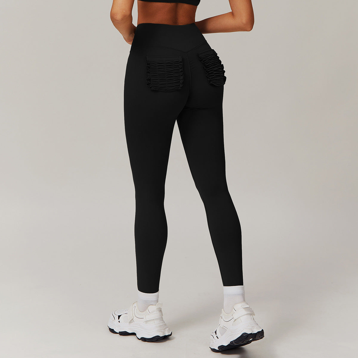 Women Fashion Casual High Waist Fitness Wide Leg Flared Yoga Sports Legging