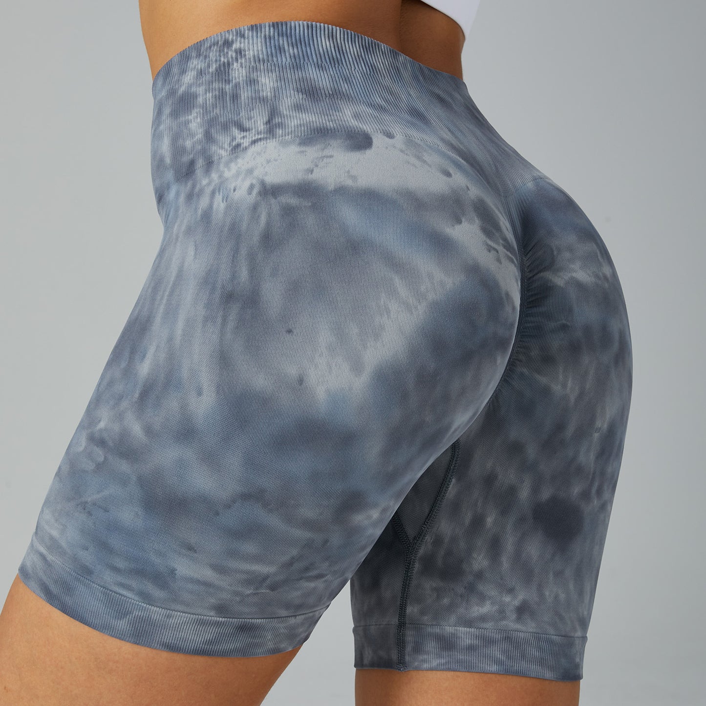 Pantalones de yoga deportivos ajustados de cintura alta y elásticos informales a la moda para mujer