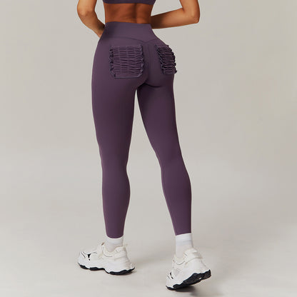 Women Fashion Casual High Waist Fitness Wide Leg Flared Yoga Sports Legging