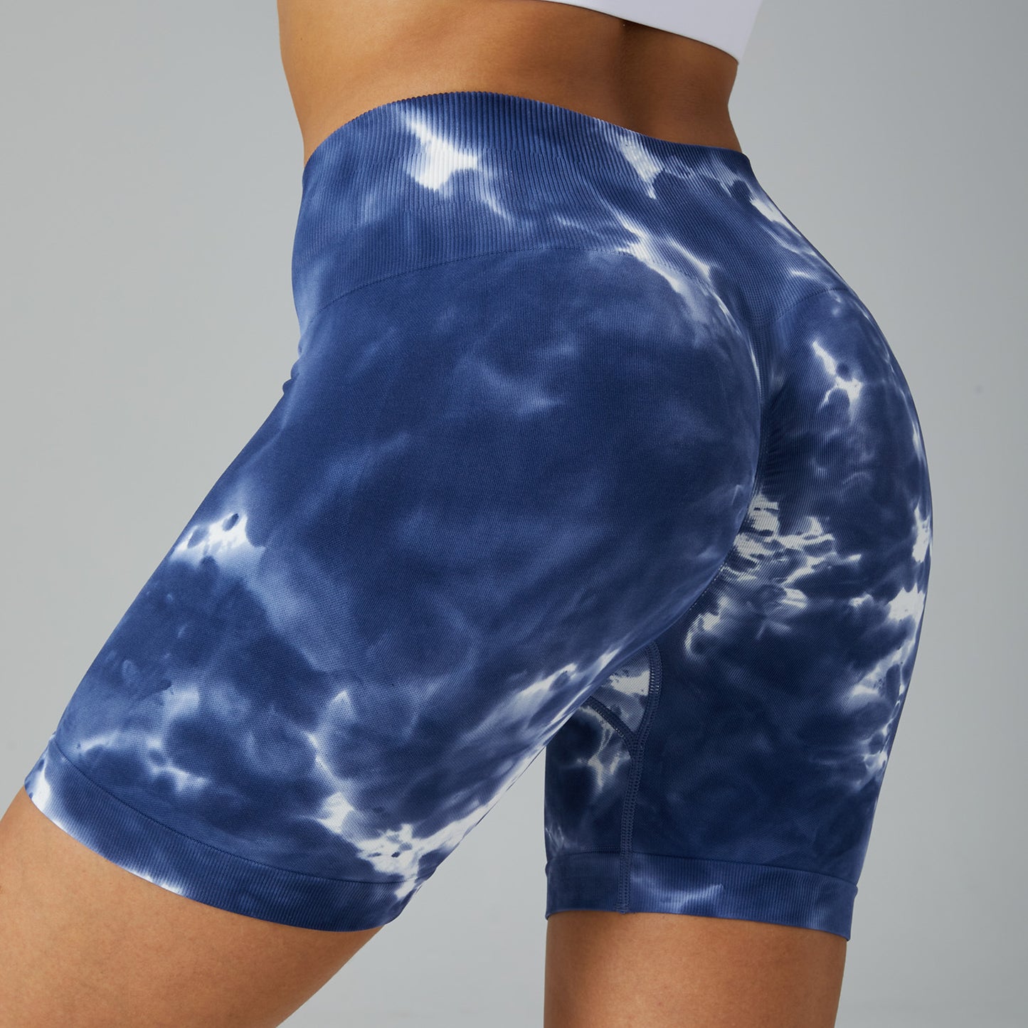 Pantalones de yoga deportivos ajustados de cintura alta y elásticos informales a la moda para mujer