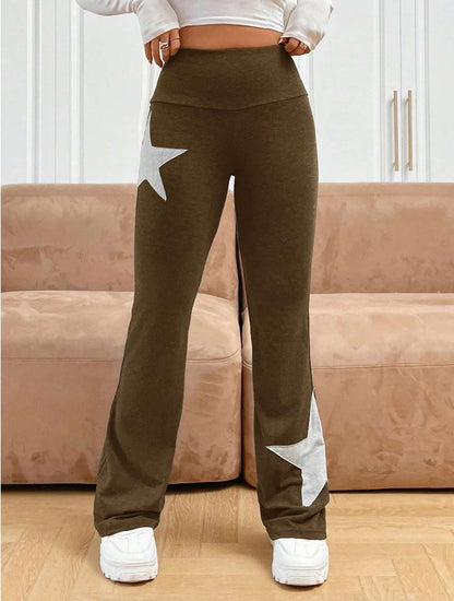 Women Fashion Casual Five-Pointed Stretch Tight High Waist Micro Pants