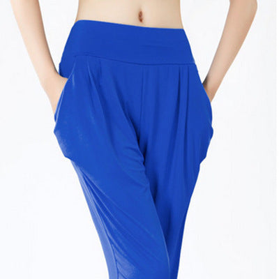 Women'S Casual Solid Color Cropped Pants