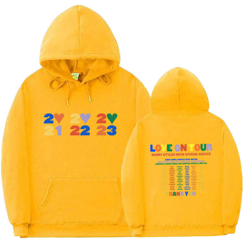 Sudadera con capucha informal con estampado de letras para hombre y mujer