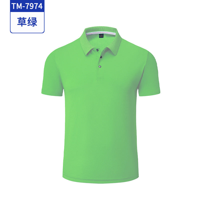 Polo unisex informal de color liso con logotipo personalizado