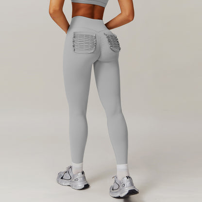 Women Fashion Casual High Waist Fitness Wide Leg Flared Yoga Sports Legging