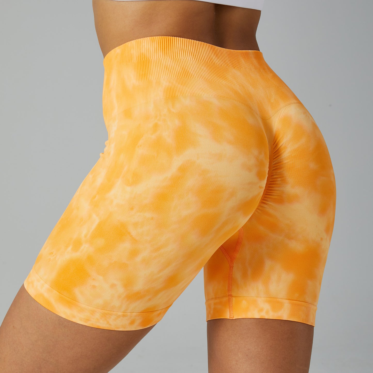 Pantalones de yoga deportivos ajustados de cintura alta y elásticos informales a la moda para mujer