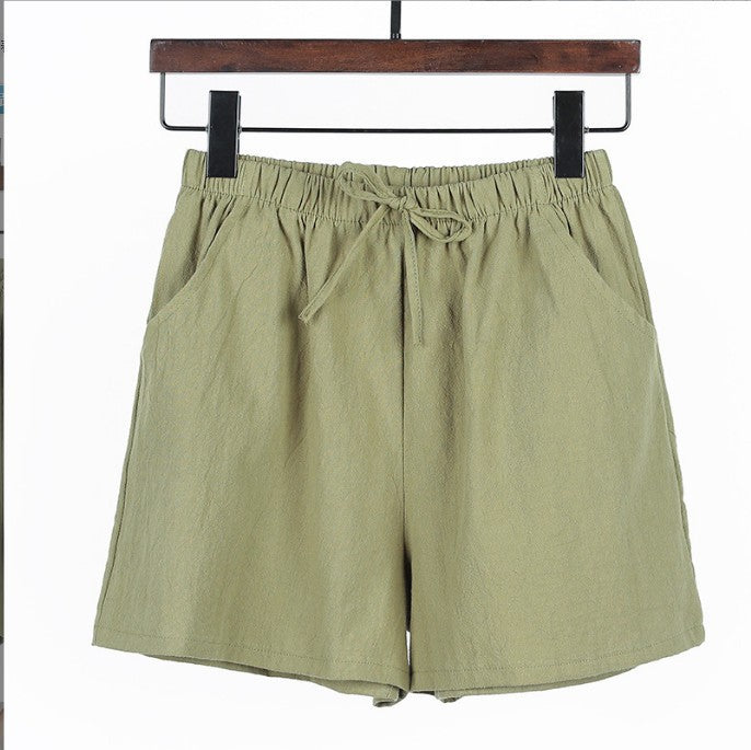 Summer Women Fashion Casual Loose Wide-Leg Shorts