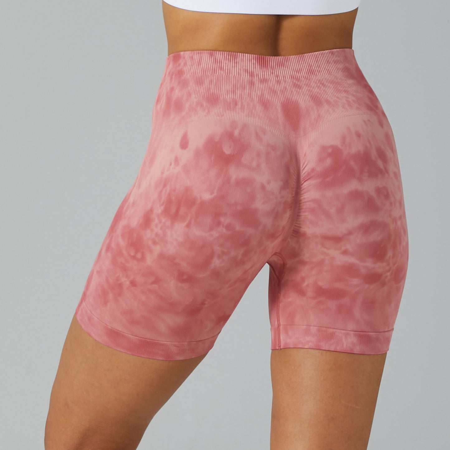 Pantalones de yoga deportivos ajustados de cintura alta y elásticos informales a la moda para mujer