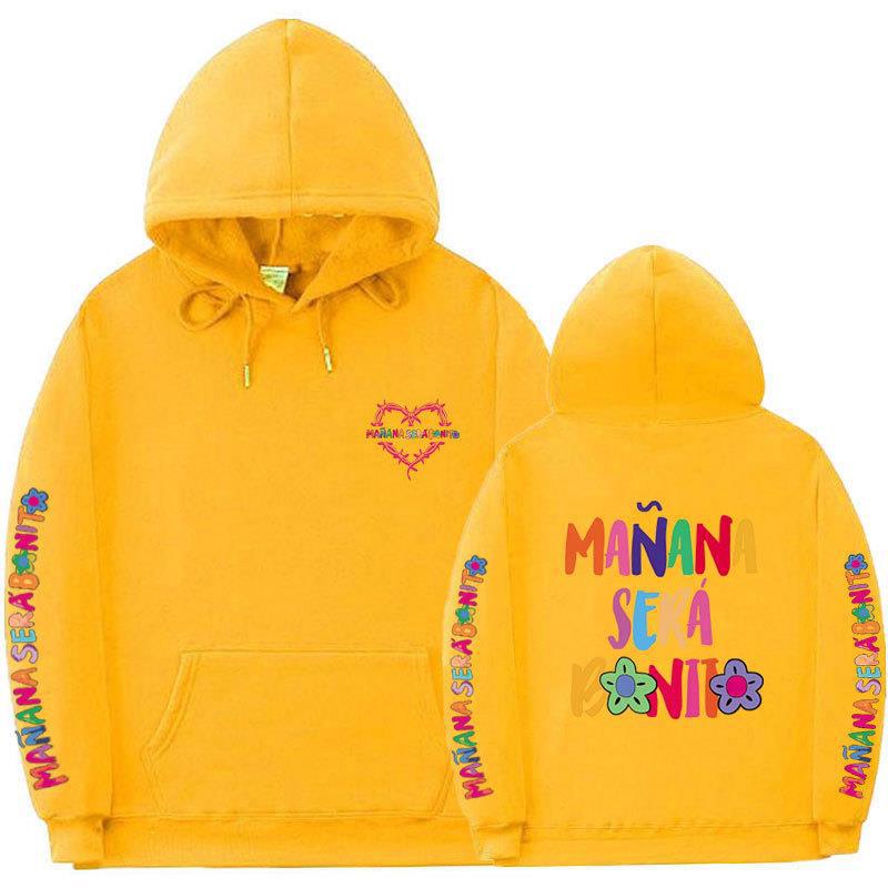 Sudadera con capucha informal con estampado de letras para mujer