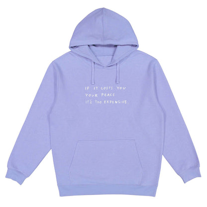 Sudadera con capucha informal con bolsillo y estampado de eslogan y letras para mujer
