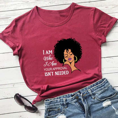 Women Casual Summer Round Neck Graphic Print Short Sleeves Colored T-shirt