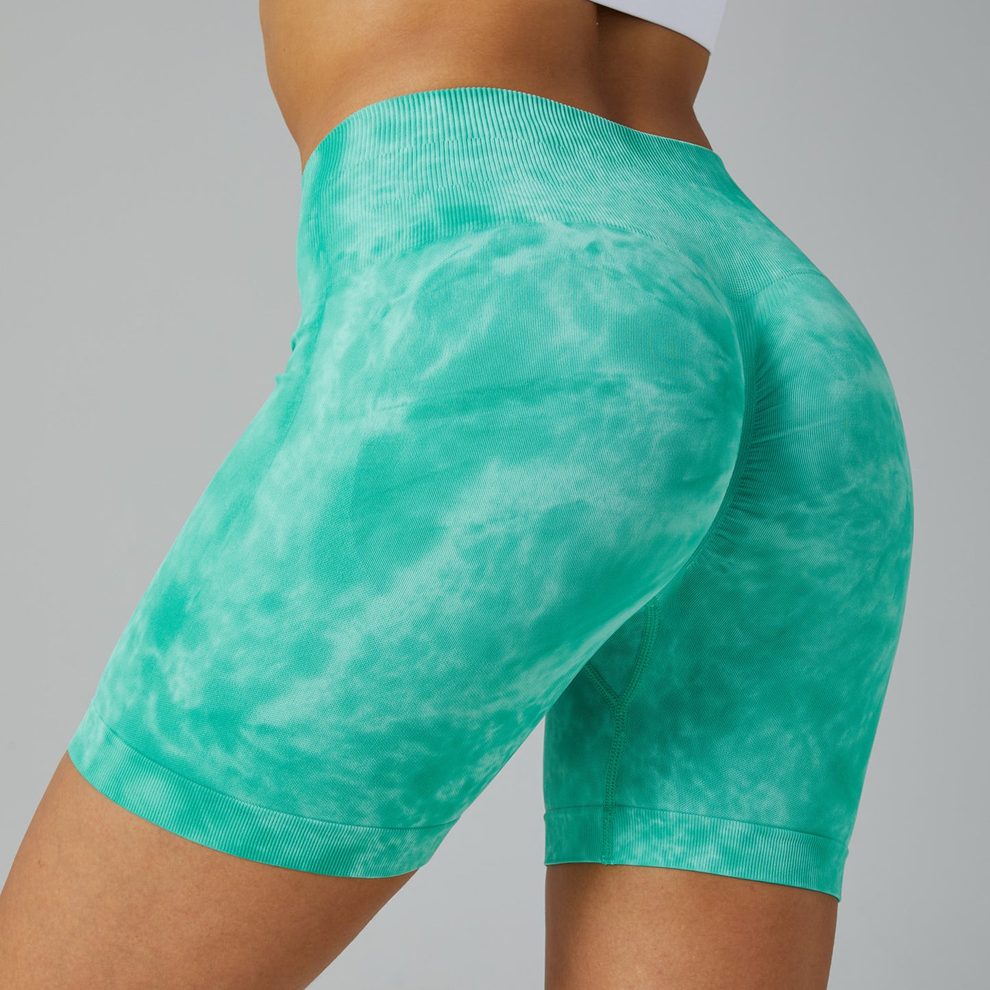 Pantalones de yoga deportivos ajustados de cintura alta y elásticos informales a la moda para mujer